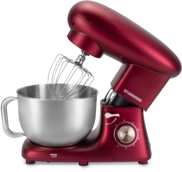 Миксер планетарный Starwind SPM7170 1900Вт гранатовый