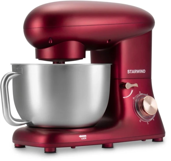 Миксер планетарный Starwind SPM7170 1900Вт гранатовый