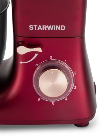 Миксер планетарный Starwind SPM7170 1900Вт гранатовый