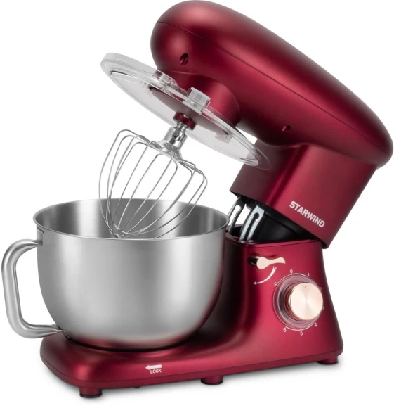 Миксер планетарный Starwind SPM7170 1900Вт гранатовый