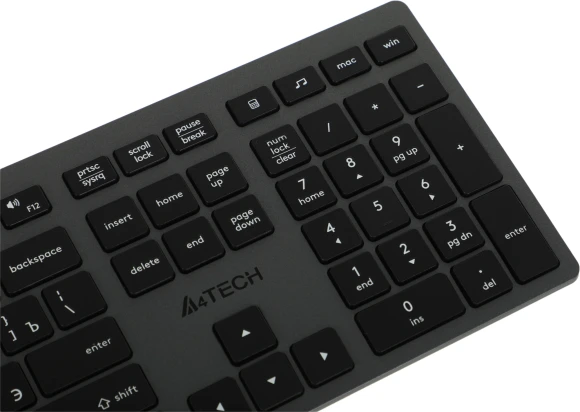 Клавиатура A4Tech Fstyler FX50 серый USB slim Multimedia (FX50 GREY) Клавиатура A4Tech Fstyler FX50 серый USB slim Multimedia (FX50 GREY)