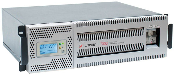 Стабилизатор напряжения Штиль ИнСтаб IS7000RT 7200Вт 5500ВА серый Стабилизатор напряжения Штиль ИнСтаб IS7000RT 7200Вт 5500ВА серый