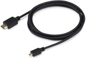 Кабель аудио-видео Buro HDMI 1.4 HDMI (m)/Micro HDMI (m) 1.8м. черный (MICROHDMI-HDMI-1.8) Кабель аудио-видео Buro HDMI 1.4 HDMI (m)/Micro HDMI (m) 1.8м. черный (MICROHDMI-HDMI-1.8)