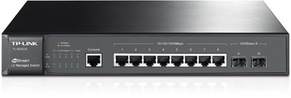 Коммутатор TP-Link SG3210 8x1Гбит/с 2SFP управляемый Коммутатор TP-Link SG3210 8x1Гбит/с 2SFP управляемый