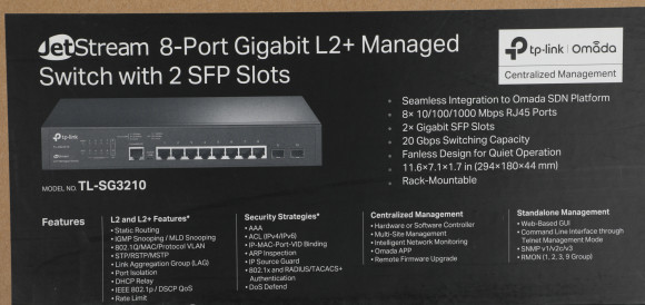 Коммутатор TP-Link SG3210 8x1Гбит/с 2SFP управляемый Коммутатор TP-Link SG3210 8x1Гбит/с 2SFP управляемый