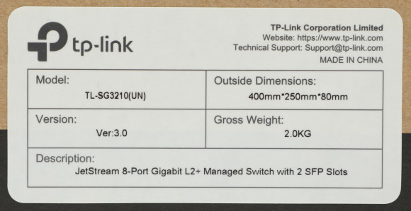 Коммутатор TP-Link SG3210 8x1Гбит/с 2SFP управляемый Коммутатор TP-Link SG3210 8x1Гбит/с 2SFP управляемый