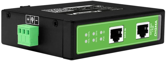 Инжектор PoE Digma DNP30W48GDXM 10/100/1000BASE-T 30Вт 37-57В(DC) Инжектор PoE Digma DNP30W48GDXM 10/100/1000BASE-T 30Вт 37-57В(DC)