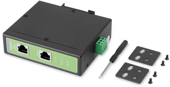 Инжектор PoE Digma DNP30W48GDXM 10/100/1000BASE-T 30Вт 37-57В(DC) Инжектор PoE Digma DNP30W48GDXM 10/100/1000BASE-T 30Вт 37-57В(DC)