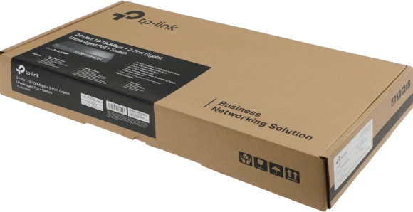 Коммутатор TP-Link TL-SL1226P (L2) 24x100Мбит/с 2x1Гбит/с 2xКомбо(1000BASE-T/SFP) 24PoE+ 250W неуправляемый Коммутатор TP-Link TL-SL1226P (L2) 24x100Мбит/с 2x1Гбит/с 2xКомбо(1000BASE-T/SFP) 24PoE+ 250W неуправляемый