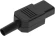 Вилка Lanmaster LAN-IEC-320-C13 (упак.:1шт) 1м черный Вилка Lanmaster LAN-IEC-320-C13 (упак.:1шт) 1м черный