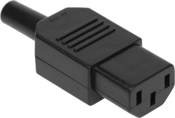 Вилка Lanmaster LAN-IEC-320-C13 (упак.:1шт) 1м черный Вилка Lanmaster LAN-IEC-320-C13 (упак.:1шт) 1м черный