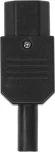 Вилка Lanmaster LAN-IEC-320-C13 (упак.:1шт) 1м черный Вилка Lanmaster LAN-IEC-320-C13 (упак.:1шт) 1м черный