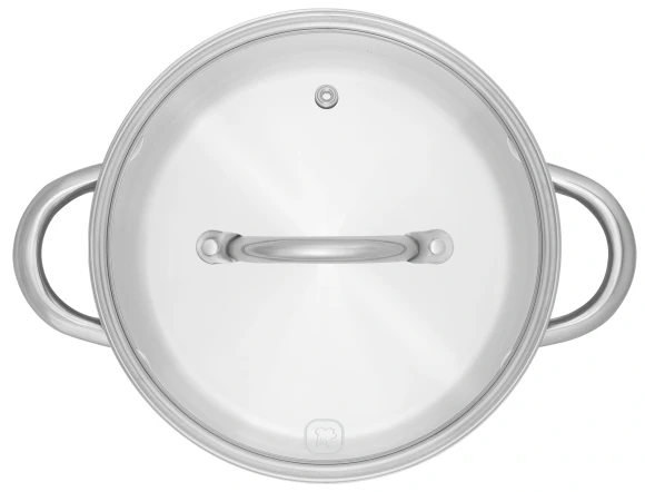 Кастрюля Rondell Point RDS-1310 2л. d=18см (с крышкой) стальной