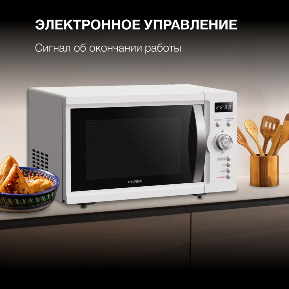 Микроволновая Печь Hyundai HYM-D3007 23л. 800Вт белый Микроволновая Печь Hyundai HYM-D3007 23л. 800Вт белый
