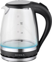 Чайник электрический Supra KES-2003N 2л. 1500Вт черный корпус: нерж.сталь (10134) Чайник электрический Supra KES-2003N 2л. 1500Вт черный корпус: нерж.сталь (10134)