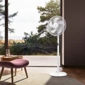 Вентилятор настольный RIX RDF-1500USB 2.5Вт скоростей:1 черный