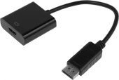 Кабель-переходник аудио-видео Premier H105 DisplayPort (m)/HDMI (f) 0.15м. черный (A3378) Кабель-переходник аудио-видео Premier H105 DisplayPort (m)/HDMI (f) 0.15м. черный (A3378)
