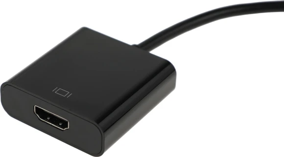 Кабель-переходник аудио-видео Premier H105 DisplayPort (m)/HDMI (f) 0.15м. черный (A3378) Кабель-переходник аудио-видео Premier H105 DisplayPort (m)/HDMI (f) 0.15м. черный (A3378)