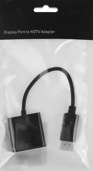 Кабель-переходник аудио-видео Premier H105 DisplayPort (m)/HDMI (f) 0.15м. черный (A3378) Кабель-переходник аудио-видео Premier H105 DisplayPort (m)/HDMI (f) 0.15м. черный (A3378)