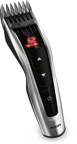 Машинка для стрижки Philips HC9420/15 серебристый/черный (насадок в компл:3шт)