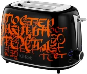 Тостер Kitfort КТ-6455 815Вт голубой/серебристый Тостер Kitfort КТ-6455 815Вт голубой/серебристый