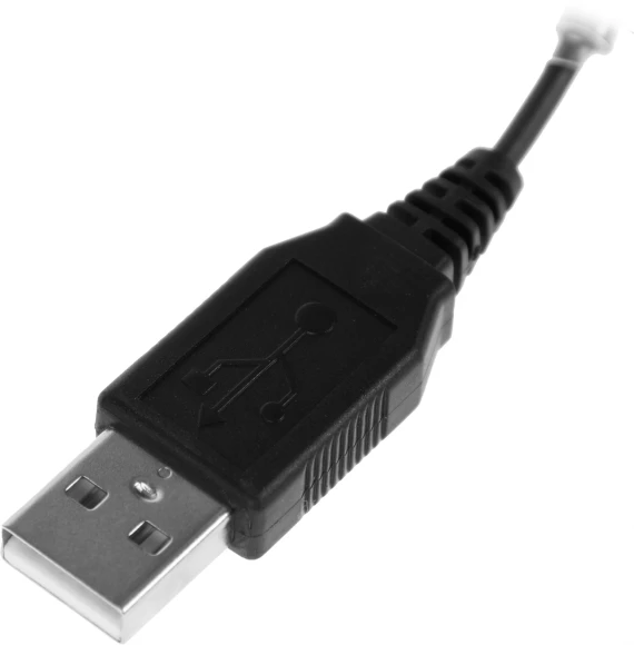 Наушники с микрофоном Jabra Evolve 20 MS Mono черный 1.2м накладные USB оголовье (4993-823-109)