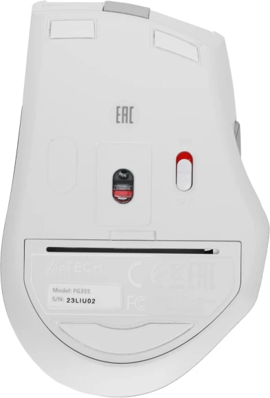 Мышь A4Tech Fstyler FG35S серебристый/белый оптическая 2000dpi silent беспров. USB 5but (FG35S USB SILVER) Мышь A4Tech Fstyler FG35S серебристый/белый оптическая 2000dpi silent беспров. USB 5but (FG35S USB SILVER)