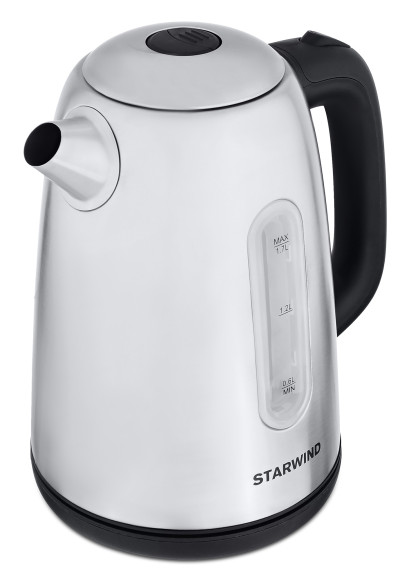 Чайник электрический Starwind SKS3210 1.7л. 2200Вт серебристый/черный корпус: металл/пластик Чайник электрический Starwind SKS3210 1.7л. 2200Вт серебристый/черный корпус: металл/пластик
