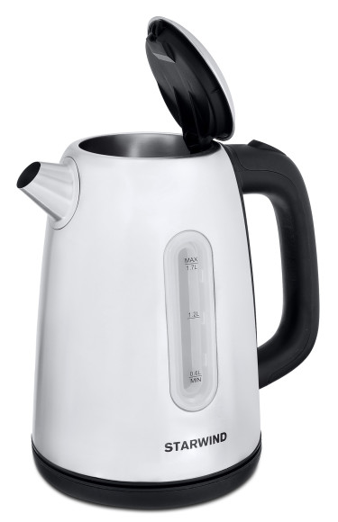 Чайник электрический Starwind SKS3210 1.7л. 2200Вт серебристый/черный корпус: металл/пластик Чайник электрический Starwind SKS3210 1.7л. 2200Вт серебристый/черный корпус: металл/пластик