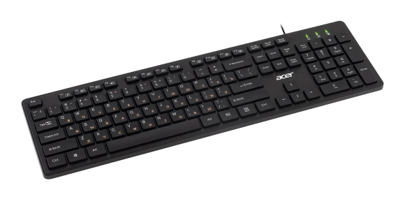 Клавиатура Acer OKW122 черный USB Multimedia (ZL.KBDEE.00C) Клавиатура Acer OKW122 черный USB Multimedia (ZL.KBDEE.00C)