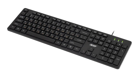 Клавиатура Acer OKW122 черный USB Multimedia (ZL.KBDEE.00C) Клавиатура Acer OKW122 черный USB Multimedia (ZL.KBDEE.00C)