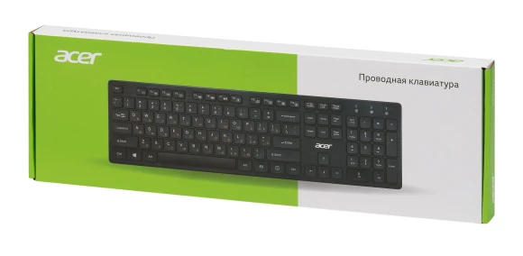 Клавиатура Acer OKW122 черный USB Multimedia (ZL.KBDEE.00C) Клавиатура Acer OKW122 черный USB Multimedia (ZL.KBDEE.00C)