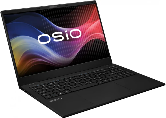 Ноутбук Osio BaseLine B150i-010b N-series N200 8Gb SSD512Gb Intel UHD Graphics 15.6" IPS FHD (1920x1080) Windows 11 Home black WiFi BT Cam 5000mAh