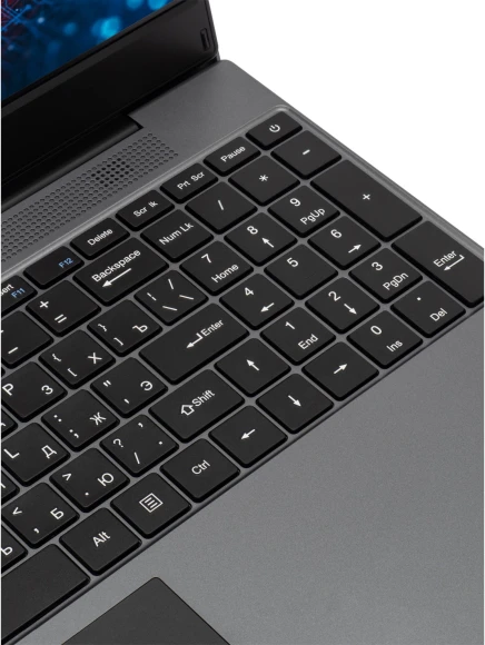 Ноутбук IRU Калибр 15PH Ryzen 7 5700U 16Gb SSD512Gb AMD Radeon Graphics 15.6" IPS FHD (1920x1080) FreeDOS black WiFi BT Cam 4350mAh (2057199)