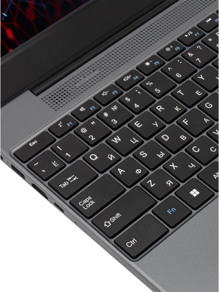 Ноутбук IRU Калибр 15PH Ryzen 7 5700U 16Gb SSD512Gb AMD Radeon Graphics 15.6" IPS FHD (1920x1080) FreeDOS black WiFi BT Cam 4350mAh (2057199)