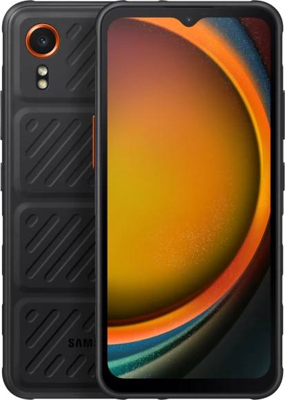 Смартфон Samsung SM-G556B Galaxy XCover7 128Gb 6Gb черный моноблок 3G 4G 1Sim 6.6" 1080x2408 Android 14 50Mpix 802.11 a/b/g/n/ac NFC GPS GSM900/1800 GSM1900 Protect microSD max1024Gb