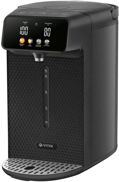 Чайник электрический Vitek VT-8808 1.7л. 2200Вт прозрачный/нержавеющая сталь корпус: стекло/металл