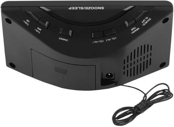Радиобудильник Harper HCLK-1006 черный LED подсв:зеленая часы:цифровые AM/FM Радиобудильник Harper HCLK-1006 черный LED подсв:зеленая часы:цифровые AM/FM