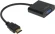 Переходник KingPrice KP-HDMI(m)-VGA(f) HDMI (m) VGA (f) 0.1м черный
