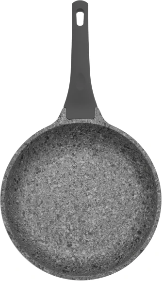 Сковорода Rondell Granit Carrara RDA-1844 круглая 24см покрытие: Quantum2 ручка несъемная (без крышки) серый