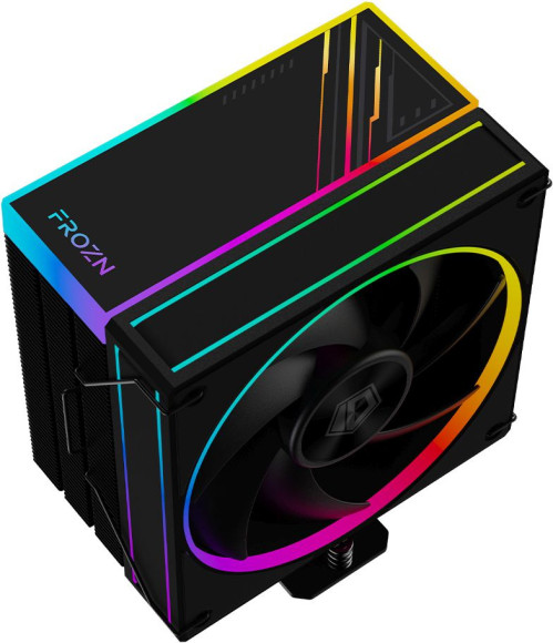 Устройство охлаждения(кулер) ID-Cooling Frozn A410 ARGB Soc-AM5/AM4/1200/1700/1851 черный 4-pin 29.9dB Al+Cu 220W 730gr Ret (FROZN A410 ARGB)
