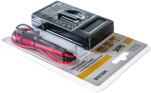 Мультиметр IEK Universal M830B цифровой черный (TMD-2B-830) Мультиметр IEK Universal M830B цифровой черный (TMD-2B-830)