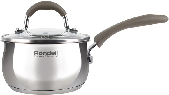 Ковш Rondell Konzept RDS-1228 1.1л. d=14см (с крышкой) стальной