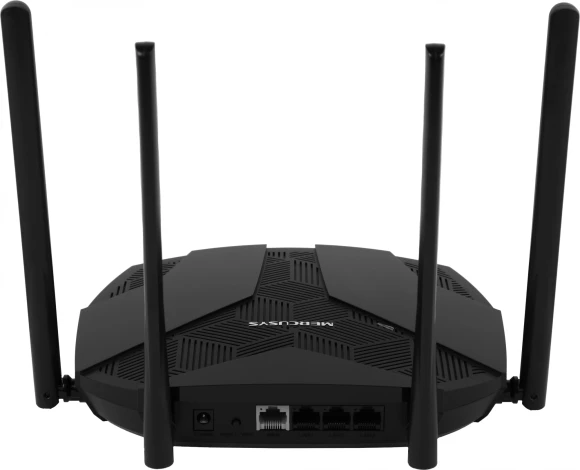 Роутер беспроводной Mercusys MR70X AX1800 10/100/1000BASE-TX черный Роутер беспроводной Mercusys MR70X AX1800 10/100/1000BASE-TX черный