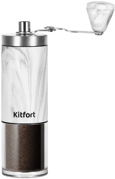 Кофеварка капельная Kitfort КТ-7366 1000Вт нержавеющая сталь/черный