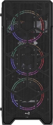 Корпус Aerocool Ore Saturn FRGB-G-BK-v1 черный без БП ATX 3x120mm 2xUSB2.0 1xUSB3.0 audio CardReader bott PSU Корпус Aerocool Ore Saturn FRGB-G-BK-v1 черный без БП ATX 3x120mm 2xUSB2.0 1xUSB3.0 audio CardReader bott PSU