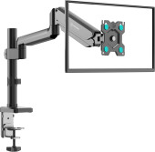 Кронштейн для мониторов Onkron G75 черный 13"-34" макс.12кг настольный поворот и наклон Кронштейн для мониторов Onkron G75 черный 13"-34" макс.12кг настольный поворот и наклон