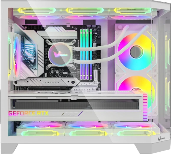 Корпус Formula Crystal Z6M Floe белый без БП mATX 4x120mm 2xUSB3.0 audio bott PSU Корпус Formula Crystal Z6M Floe белый без БП mATX 4x120mm 2xUSB3.0 audio bott PSU