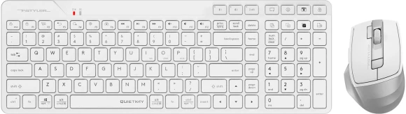 Клавиатура + мышь A4Tech Fstyler FB2800C Air2 клав:черный/серый мышь:черный/серый USB беспроводная Bluetooth/Радио slim Клавиатура + мышь A4Tech Fstyler FB2800C Air2 клав:черный/серый мышь:черный/серый USB беспроводная Bluetooth/Радио slim