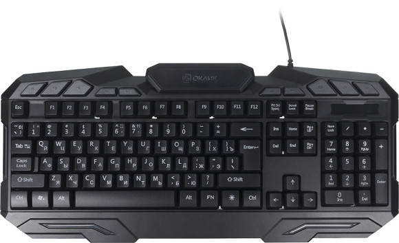 Клавиатура Оклик 700G Dynasty черный USB Multimedia for gamer LED Клавиатура Оклик 700G Dynasty черный USB Multimedia for gamer LED